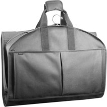 WallyBags® 121.9cm(48인치) 디럭스 3단 접이식 여행용 의류 가방 포켓 3개 포함 회색. 121.9cm(48인치) 디럭스 3단 접이식 여행용 의류 가방 포