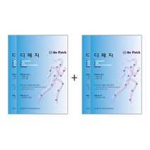 더 패치 엘보우 관절 근육 신진대사 원적외선 방사 무향 1+1 2+2, 4개