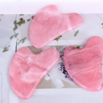 괄사 마사저 종아리 갈사 괄사기 얼굴 경락 기구 마사지 크림 처진 볼살 리프팅 하트 1+1, 본품1+1