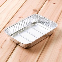 10P 20x15cm 소풍 은박 도시락 알뜰형 캠핑 배달전문 피크닉 다용도그릇 포장용기
