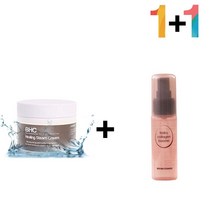 전신 피부 수분 보습 크림 1+1 기획세트 [각질관리 블랙헤드 피지 제거], 쿠팡 아하바하스팀크림 1개_히알스킨180ml 1개, 쿠팡 본상품선택