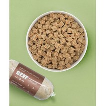 내추럴펫 소고기 롤타입 100g x 10개 강아지 자연식 화식 습식사료