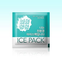 태인유통 미니 아이스팩 휴대용 얼음꽁꽁 친환경 완제품 부직포 25개