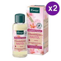 크나이프 스킨 오일 아몬드 블라썸 젠틀 100ml 2 팩 Kneipp Skin Oil Almond Blossom Gentle