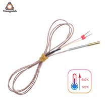 3D프린터 써미스터 카트리지 케이블 t k500 열전쌍 센서 500 ℃ pei peek 화산, T-K500 열전대, T-K500 센서만