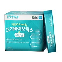 삼성제약 패밀리 프리바이오틱스 유산균 30p, 60g, 1개