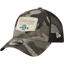시애틀 매리너스 모자 New Era 9Forty MLB 야구 스냅백 카모 A 프레임