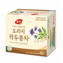 동서 도라지 작두콩차 40티백, 옵션1 - 기본포장 (박스or비닐포장) (+0원)