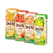 남양 과수원 사과2+오렌지2 190ml x 96팩 (24팩 x 4박스), 상세페이지 참조, 상세페이지 참조