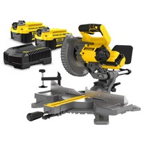 스탠리 7인치 충전각도절단기 SCM701M2 20V/4.0Ah 배터리2개 풀세트