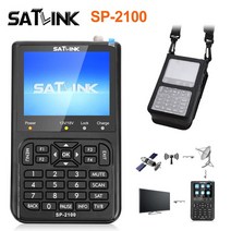 SATLINK SP-2100 HD Sat 파인더 DVB S/S2 Satfinder/4 디지털 위성 미터 3.5 인치 LCD 화면 pk WS 6906, 03 영국 플러그