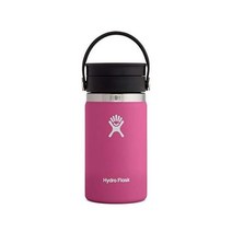 하이드로 플라스크 와이드 마우스 플렉스 스테인레스, Carnation, 12 oz