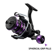 바다 낚시 휴대용 고급 릴 HP 스피닝 릴 전체 금속 낚시 릴 최대 드래그 10kg 릴로드 먼 휠, 01 HP2_07 5000의 시리즈