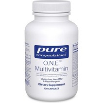 Pure Encapsulations O.N.E. Multivitamin 퓨어 인캡슐레이션스 O.N.E. 원 멀티비타민 120캡슐, 1개, 120개