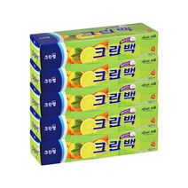 크린랲 뽑아쓰는 크린백 대 30 cm x 45 cm, 5개