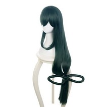 MUZI WIG Anime Cosplay Wig with Free Wig Cap for My Hero Academia (Asui Tsuyu), Asui Tsuyu
