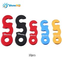 로프라쳇 텐트고정 텐트 로프 텐셔너 스토퍼 캠핑 텐트 앵잉 타프 가이라인 텐셔너 방풍 로프 버클 야, 03 Red L