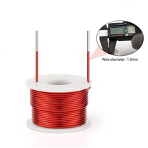 1Pcs 무산소 구리 코일 인덕터 0.5mm 0.16MH DIY 스피커 크로스 오버 주파수 분배기 공기 코어, [13] 0.5mm 4.8mH