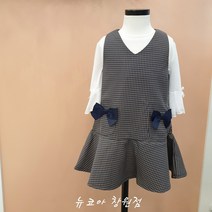 쁘띠앙팡 [뉴코아 창원점] 진짜!!예쁜_체크B 원피스