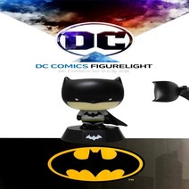 기타 3D DC 코믹스 배트맨 무드등 장식장 캐릭터 피규어 라이트, 본상품선택 W4FB506