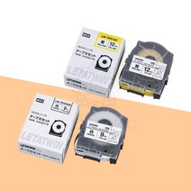 반도 MAX 튜브넘버링기 라벨테이프 기타소모품 전시리즈 전규격 전색상, LM-TP505(흰색16m), 5시리즈_5mm
