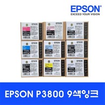 [엡손스토어] 엡손 SC-P800 9색잉크세트