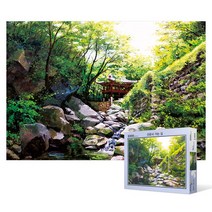 직소퍼즐 - 선운사 가는 길, 1000피스, 혼합색상