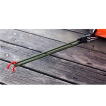 텐트 타프 고탄력로프 8mm스트레치코드 6개 연결끈, 120cm