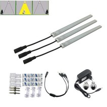 즈위프트센서 3pcs 5730 8520 고감도 PIR 모션 센서 LED 스트립 라이트 pir 컨트롤러 용 자동 적외선 스위, 01 WHITE_01 5630 led strip