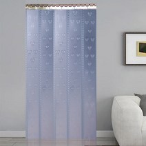 비닐커튼 하트 불투명 600x2100mm 내부가 보이지 않는 외풍차단 방풍비닐커튼 바람막이 비닐커튼 방풍비닐 비닐커텐 현관비닐커튼 비닐방풍 공장용 비닐커튼 뚜꺼운비닐 냉동창고용