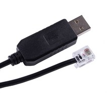 PLC 케이블 keyence plc 용 usb rs232 to rj11 ftdi 직렬 변환기 프로그래밍 케이블 pc 통신 연결, 6피트, db9 암-rj12