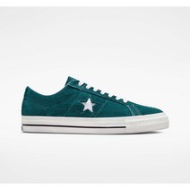 국내매장용 컨버스 CONVERSE 남성 여성 원스타 프로 빈티지 스웨이드 미드나잇 터쿼즈 A03218C 운동화 스니커즈 슈즈 신발