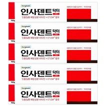 동국제약 인사덴트 닥터 치약 150g, 5개