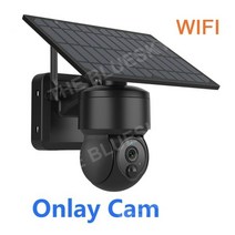 현관CCTV 태양광CCTV 무선감시카메라 현관문CCTV 야외 가정용CCTV 태양 카메라 야외 12000mAh 배터리, 와이파이 블랙 카메라
