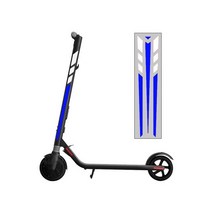 전동킥보드 전기스쿠터 세그웨이 나인봇 ES1 ES2 전기 스쿠터용 반사 스티커 방지 야간 경고 사이클링 바, 04 F