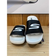 #SKECHERS KOREA #편안함이 선을 넘는 슬리퍼 #실내화 #SP0MS21M011 *BKW #고워크 #하이퍼슬라이드 #하이퍼버스트 #족저근막염 #무지외반증