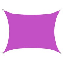 6m사각 야외그늘천막 방수차양 썬쉐이드 옥스포드차광그늘막 선쉐이드 까페옥상 폔션정원수영장 야외캐노피, 4-6m, 퍼플