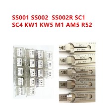 현관도어록 디지털도어록 디지탈도어록 방문도어록 Lishi 2 1 도구 SS001 SC1 SC4 KW1 KW5 M1 AM5 R52 LW4, 05 SC4