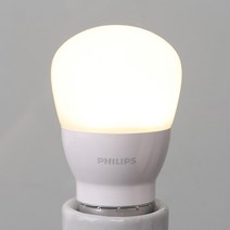 눈부심적은 필립스 LED전구 3W 전구색 led 엘리디전구교체 전구파는곳 led전구추천 led전구파는곳 조명전구, 1개, 상세페이지참조