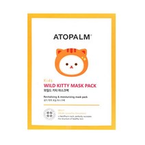 [생활/소품/최저가]_아토팜 와일드 키티 마스크팩 (5매) 수딩 로션_37935EA, 1, 본상품선택