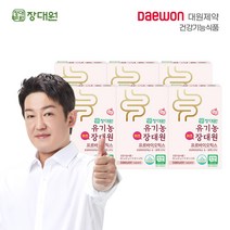 대원제약 유기농 장대원 키즈 프로바이오틱스 유산균 6박스 180일