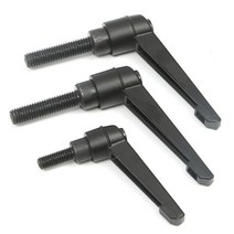 동관 확관기 클램핑 레버 기계 조정 가능한 핸들 잠금 외부 수나사 손잡이, m6x20