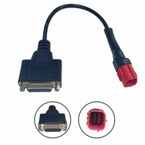 EFI 오토바이 변환 라인 HONDA-4P 혼다 야마하 YAMAHA-2-3P/4P Suzuki Kawasaki DB15 핀 OBD 진단 케이블, [02] for honda 6p