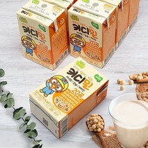 뽀로로 키디밀 두유 135ml 성장기 유아 어린이 음료, 곡물, 12팩