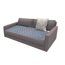 3H한일온열기 샤인온 그래핀 탄소 EMF 워셔블 NEW그레이 3인/4인/미니싱글 전기방석, NEW그레이 3인방석