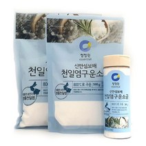쿨샵 청정원 프리미엄 천일염 구운천일염 신안소금, 소금500g, 본상품선택
