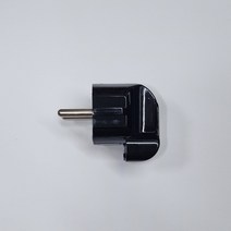 동양전자산업 접지 플러그 블랙 ㄱ자 250V 16A 기역자 전원플러그