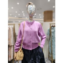 써스데이아일랜드 라운드넥 가디건(T236ACD531W)