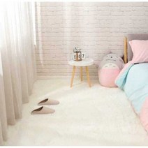 퍼 러그 인테리어 침실 감성 털 대형 극세사 카페트