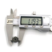 웜기어 베벨기어 톱니바퀴 13 톱니 0.8M 탄소강 평 기어 OD 12mm 두께 8.35mm T 피니언 홀 36mm 사용 가능, 01 13 Teeth x 1PC_03 5mm